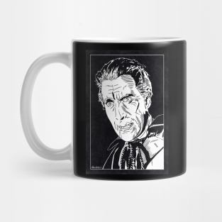 DRACULA (1958)  (Black and White) Mug